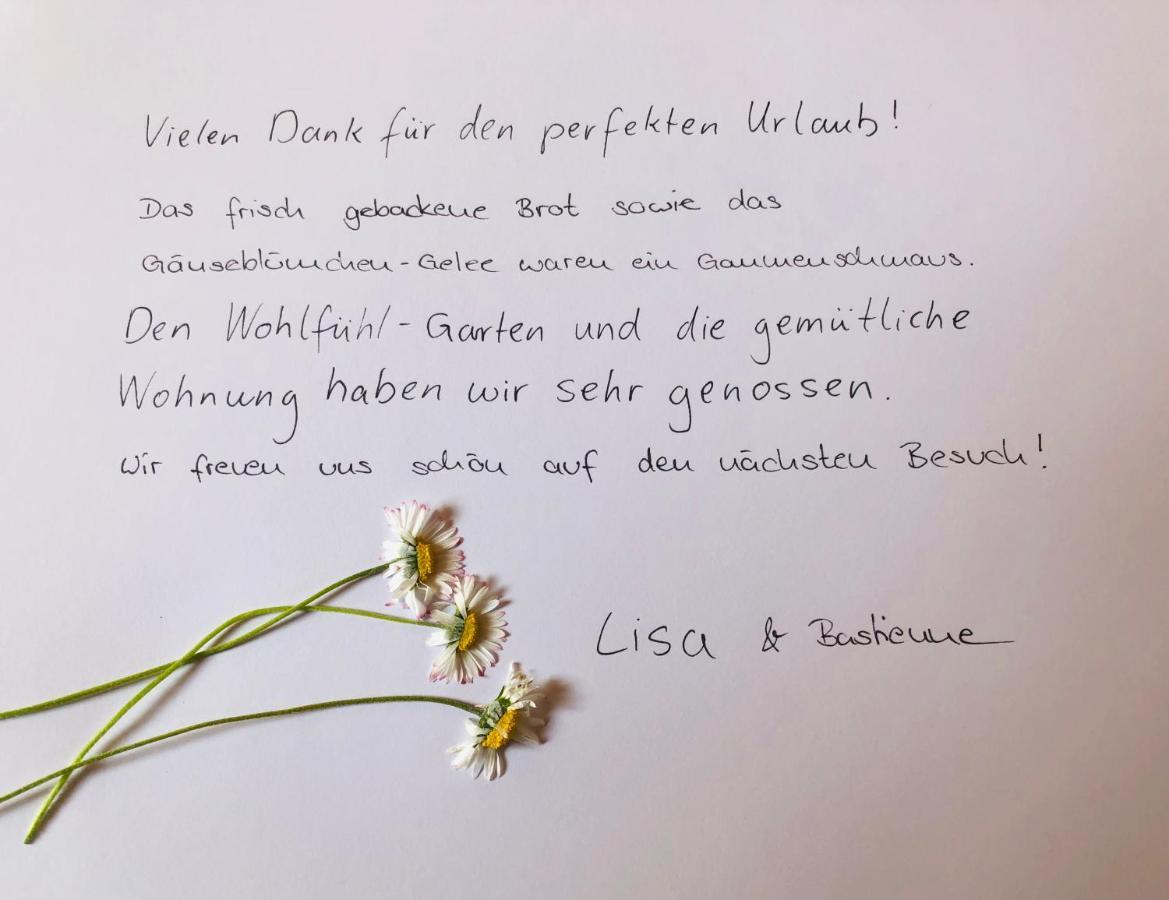 Ferienwohnung Landliebe Rudolstadt Eksteriør billede